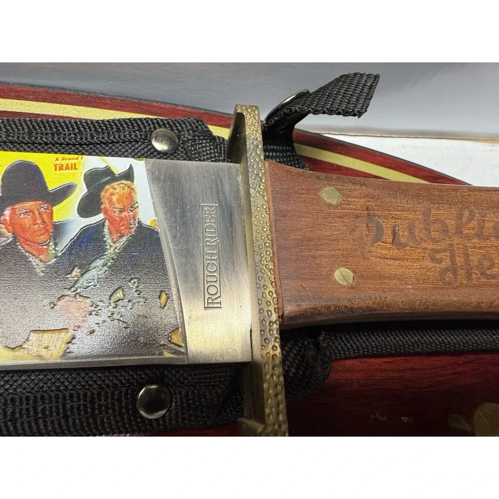 Rough Ryder Hopalong Cassidy Fixed Knife 11.5